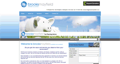 Desktop Screenshot of brooksmayfield.co.uk
